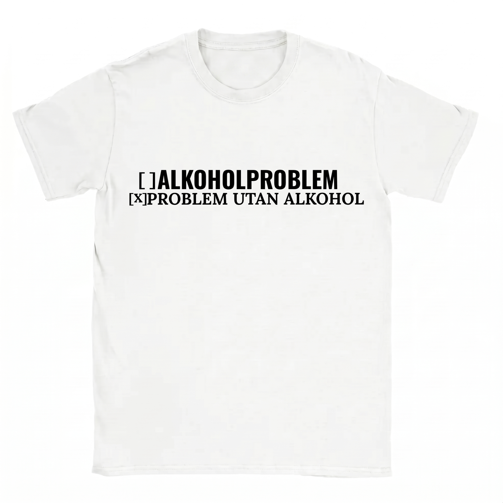 Alkoholproblem / Problem utan alkohol