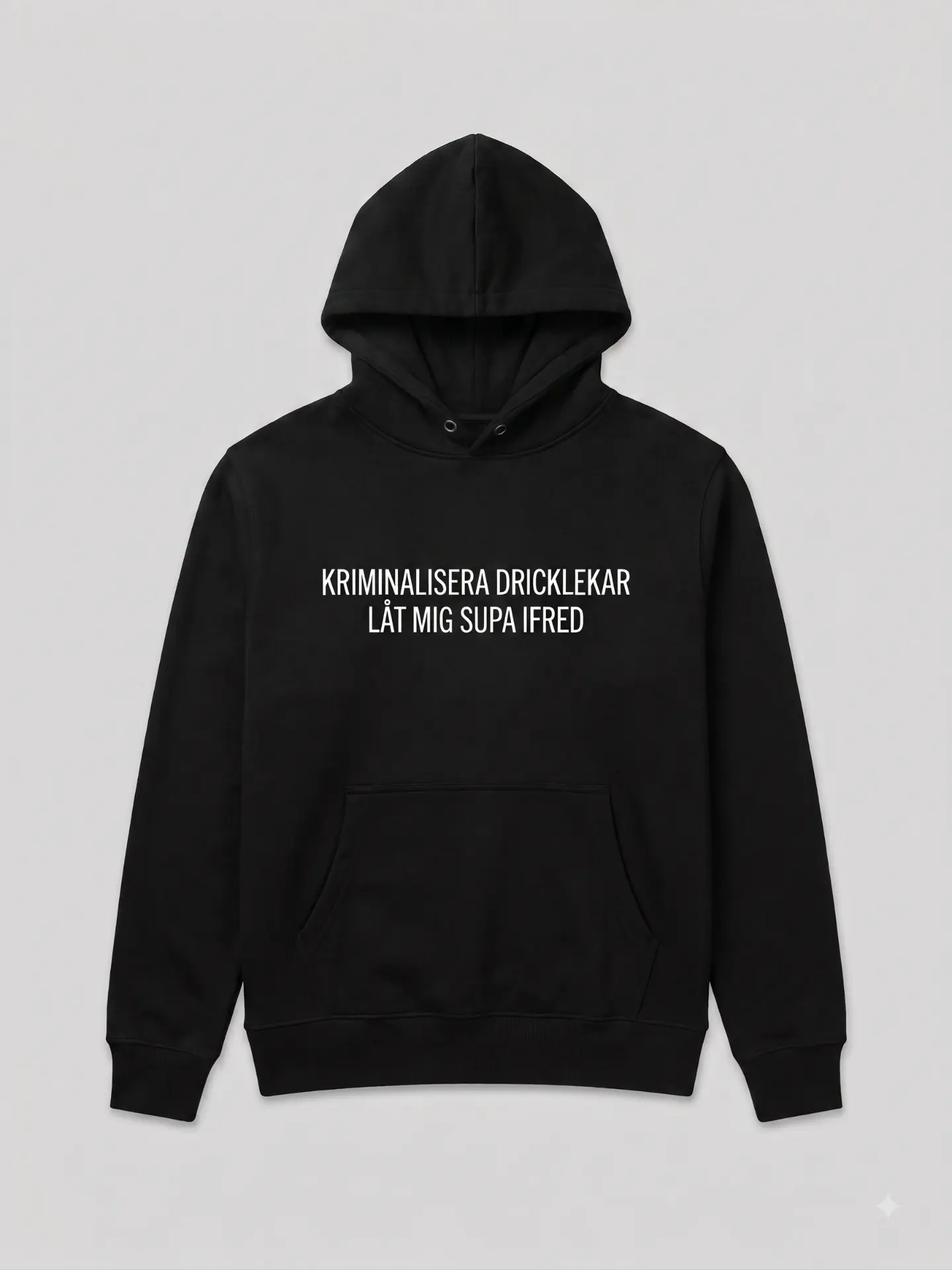Kriminalisera Dricklekar Hoodie