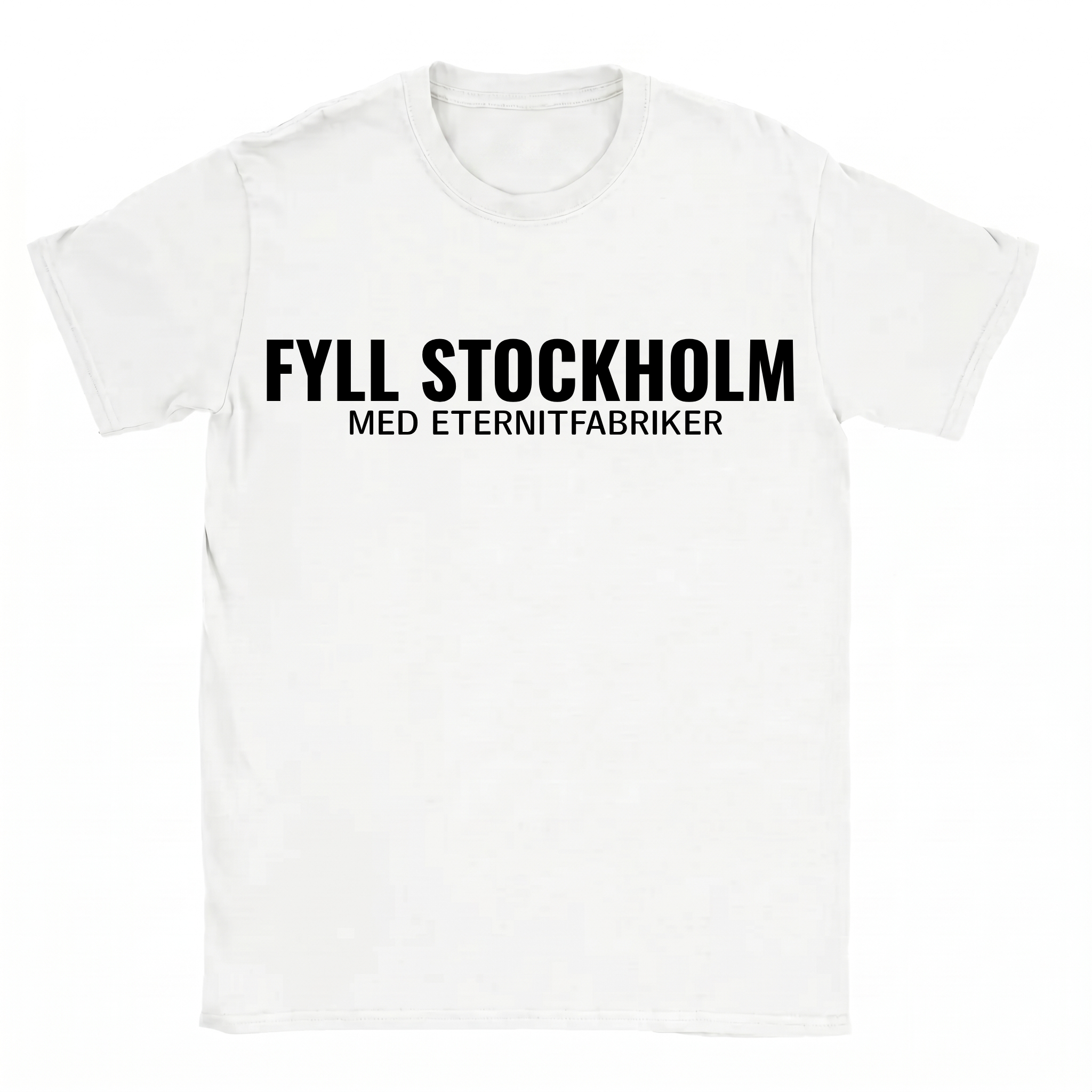 Fyll Stockholm med eternitfabriker